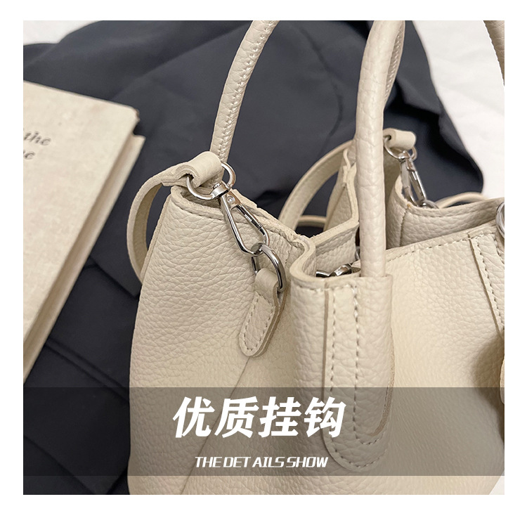2025 Simple and casual hand-held small bag, new trendy and fashionable commuter crossbody bag, summer vegetable basket bucket bag undefined