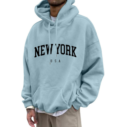Mens Printed Oversized Hoodie Long Sleeve Casual Pullover Fashion_voghion.com