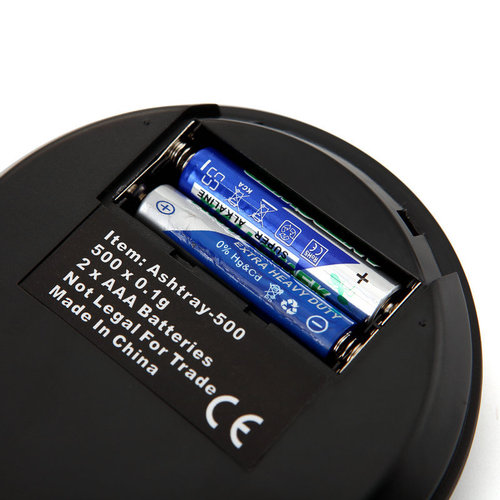 Mini ashtray pocket portable jewelry scale digital scale 0.01g 0.1g scale herbal medicine gold scale