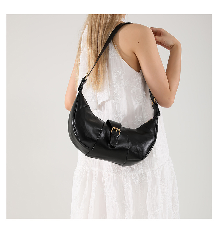 High-end 2024 autumn/winter new underarm bag, handbag, large-capacity commuting single-shoulder crossbody bag, dumpling bag undefined
