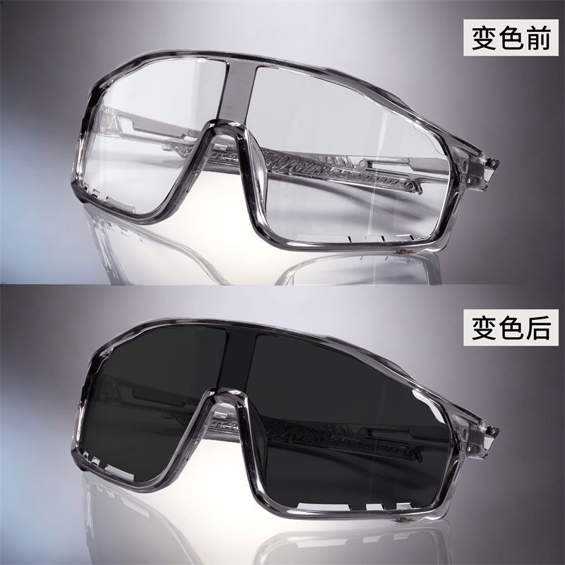 Cycling Anti-Fog Color-Changing Glasses, Cool Wind-Proof and Sand-Proof Mountain Sports Goggles, Sun-Changing Sunglasses in Stock