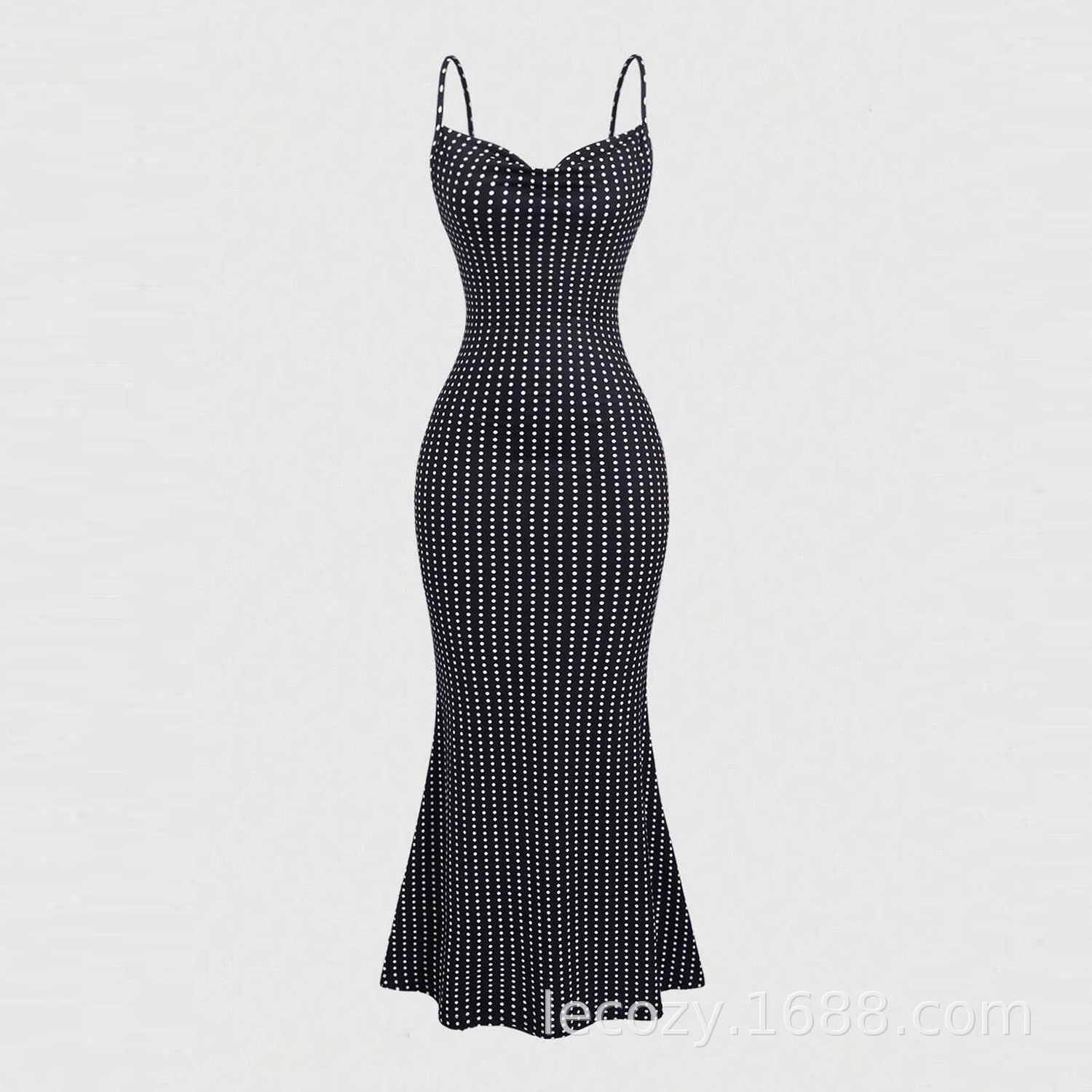 Shein ropa de mujer varios tirantes top de tubo chica caliente cola al por mayor corto de longitud media vestido sexy europeo y americano