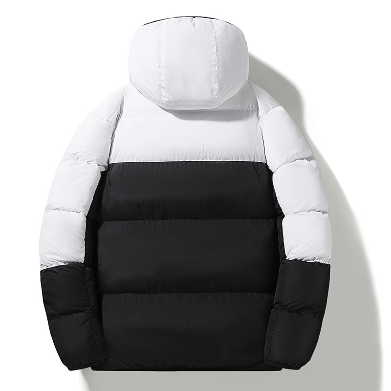 Comercio exterior transfronterizo nuevos hombres de invierno chaqueta acolchada de algodón para hombres marca de moda chaqueta deportiva abajo algodón engrosado cálido chaqueta acolchada de algodón hombres