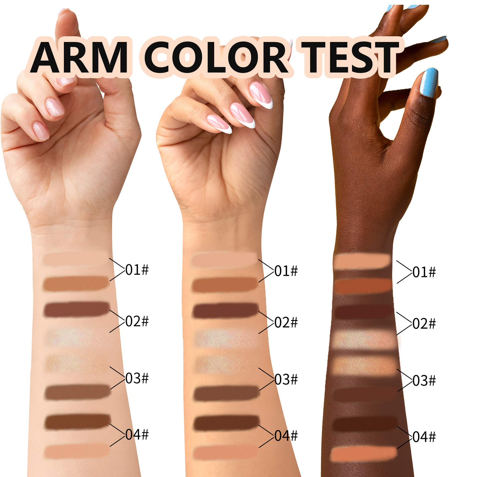 SHCOETY Dual-head contouring stick, high-gloss one-piece pen, matte three-dimensional Contouring, Nose shadow brightening, Horizontal pen, Cross-border Application Scenario
