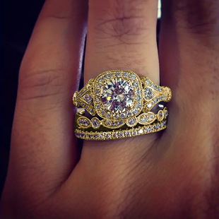 ebay�¿���u�������ʯ��ָ �W���Ƕ���İ˼��M荻��ָŮ