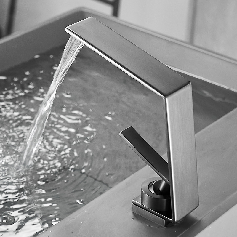 Lavabo transfronterizo, lavabo, lavabo, lavabo, lavabo, lavabo, lavabo, baño doméstico, grifo de cascada fría y caliente