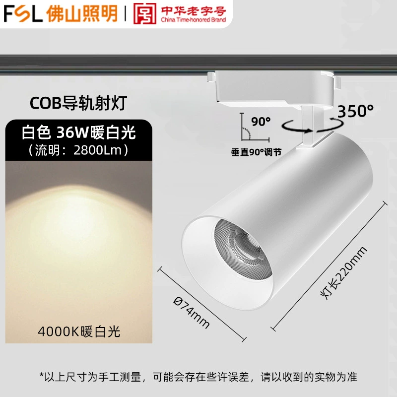 FSL LED lights for commercial use railed