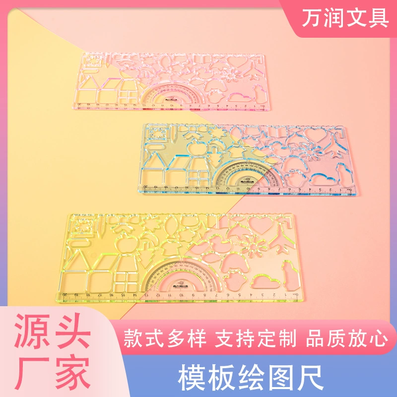 Фабрика оптовая многофункциональная линейка для учащихся начальной школы