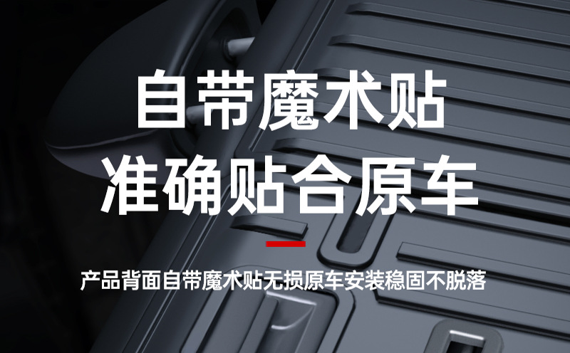 Suitable for the New Version of Tesla Model Y Trunk Mat Tpe Front and Rear Trunk Mat Modified Interior Accessories Wholesale