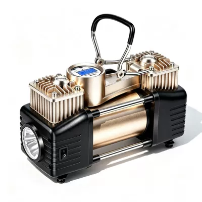 Hava nasosu – compressor, metal dual-cylinder high-pressure