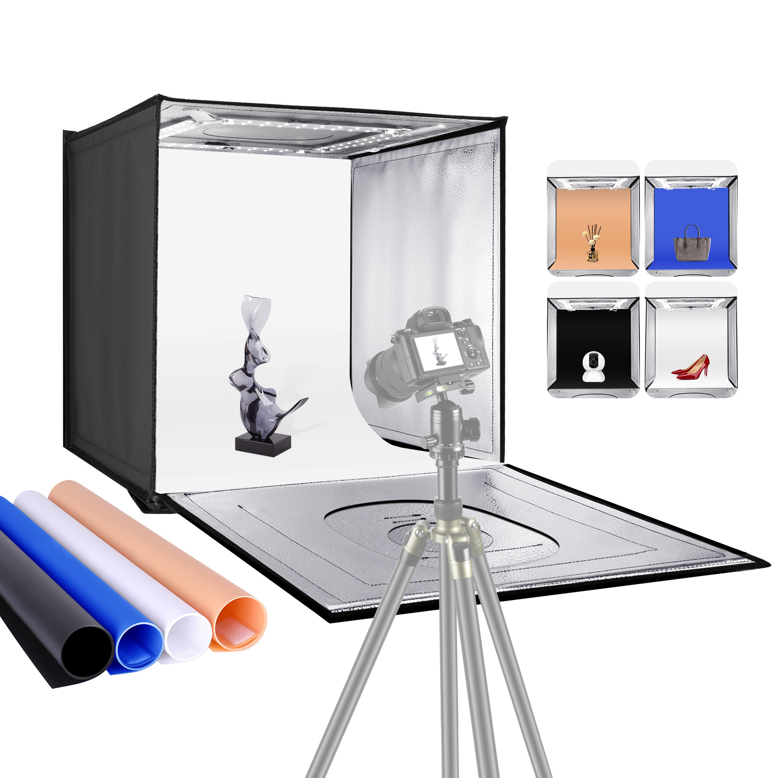 Neewer 60cm Table Top Photo Studio Light Box Lighting Kit