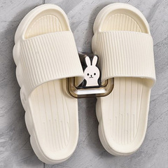 Bathroom Slippers Rack, Wall-Mounted, Non-Perforated, for Toilets and Bathrooms&mdash;Shoe Storage Holder, Toilet Hanging Hook Shelf