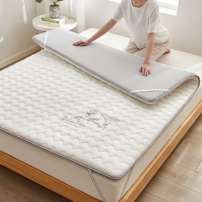Soybean Mattress Soft Cushion Home Use Mattress Pad Tatami Non-Latex Mattress Pad Double Bed Student Dormitory Style Soybean Mattress Soft Cushion Home Use Mattress Pad Tatami Non-Latex Mattress Pad Double Bed Student Dormitory Style
