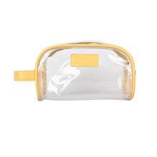 定制各种时尚化妆包 新款PVC手挽收纳包 便携带透明洗漱包零钱包