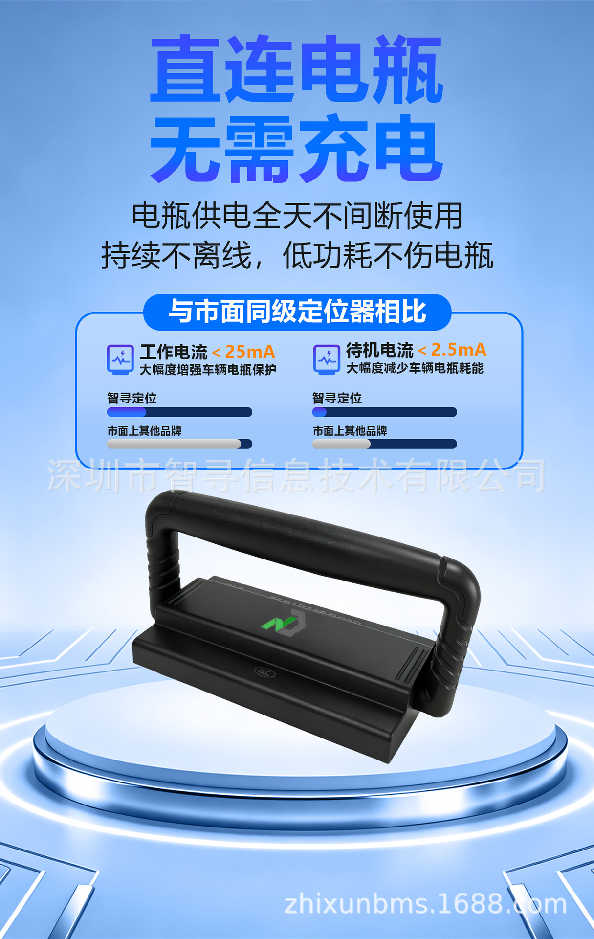 Zhixun Beidou Lithium Battery Bms Handle Gps Locator Anti-Theft Device Ant Extreme Protection Board for Electric Vehicles
