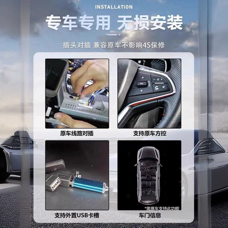Подходит для Geely Emgrand GS/GL центральный блок с большим экраном навигации 360° панорамная камера все-в-одном
