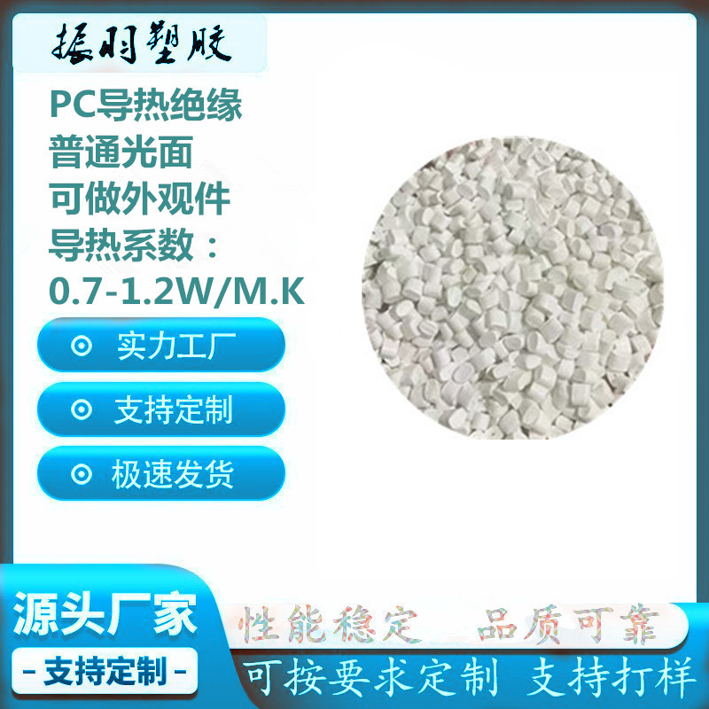 PC导热绝缘塑料 普通光面 摄像头充电宝充电器路由器外壳散热塑料