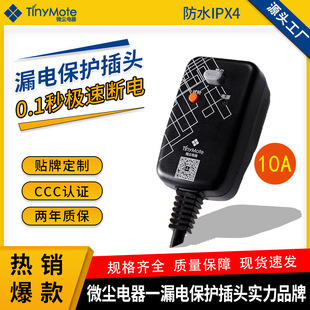 Leakage Protection Plug Water Heater Solar Special Leakage Protection Plug 10A Anti Electric Shock Protection