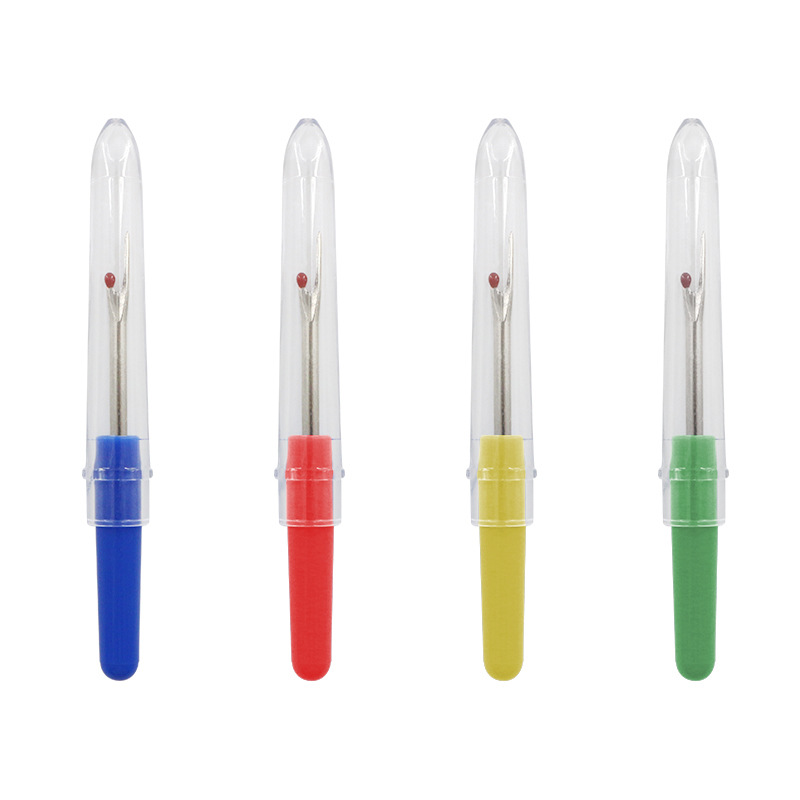 Small sharp high-quality plastic seam ripper, seam breaker, thread cutter, colorful cross-stitch sewing seam ripper