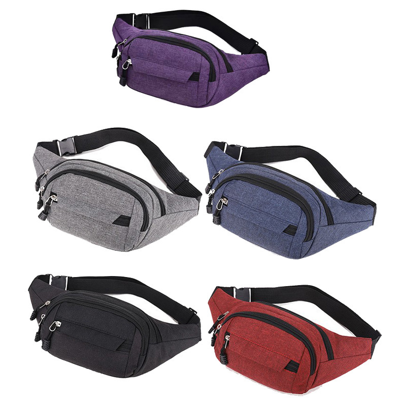 Fashionable Waist Bag for Men and Women, New Cross-Body Outdoor Mobile Phone, Large-Capacity Business Bag, Wallet, Multi-Functional Cashier Bag