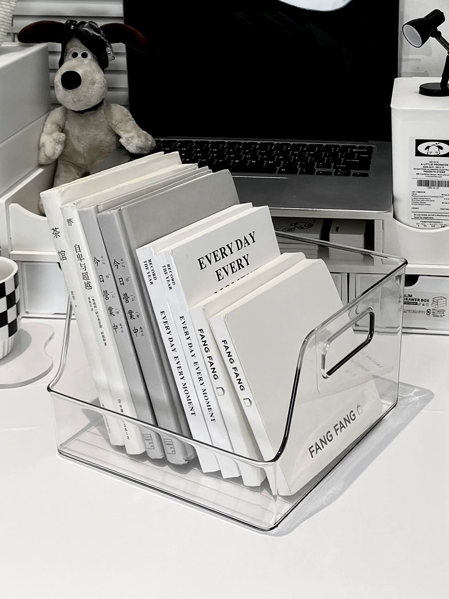 Desk organizer tray, multi-compartment desktop storage box, small–medium–large sets