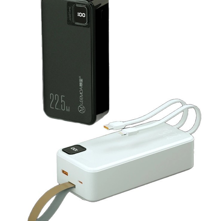 Muri K50 には、Apple PD20W 高品質混合バッチをサポートする 30000mAh のケーブル スーパー フラッシュ充電モバイル パワーが付属しています|undefined