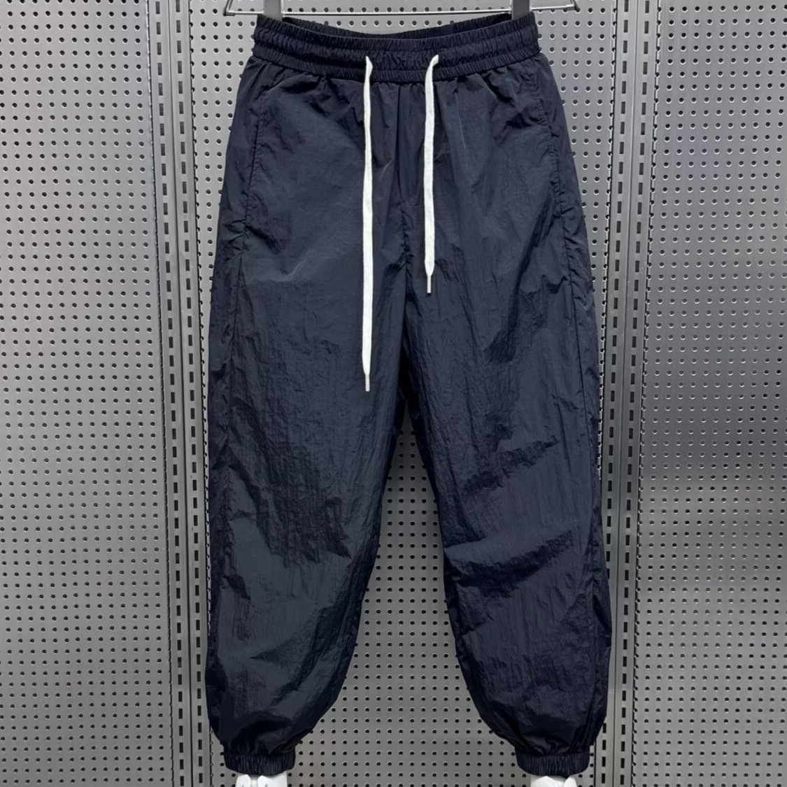 Summer Thin Outdoor Quick-drying Sports Pants Men's Trendy Brand Loose Tunic Pants Wide Leg Casual Cropped Haren Pants