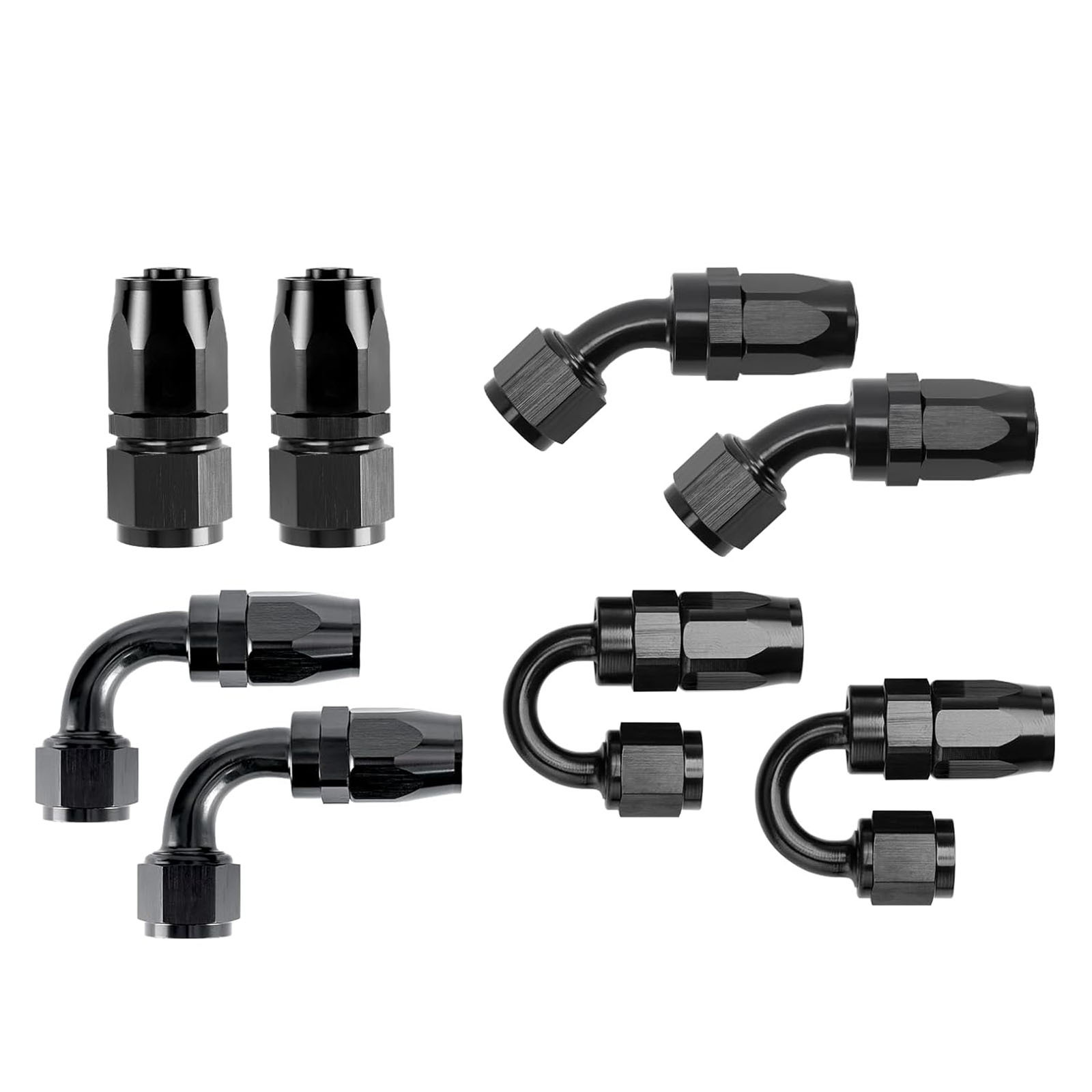 An4-An20 Cpe Fuel Hose Aluminum Alloy Oil Cooling Connector Car Radiator Oil Pipe Quick Modification Connector