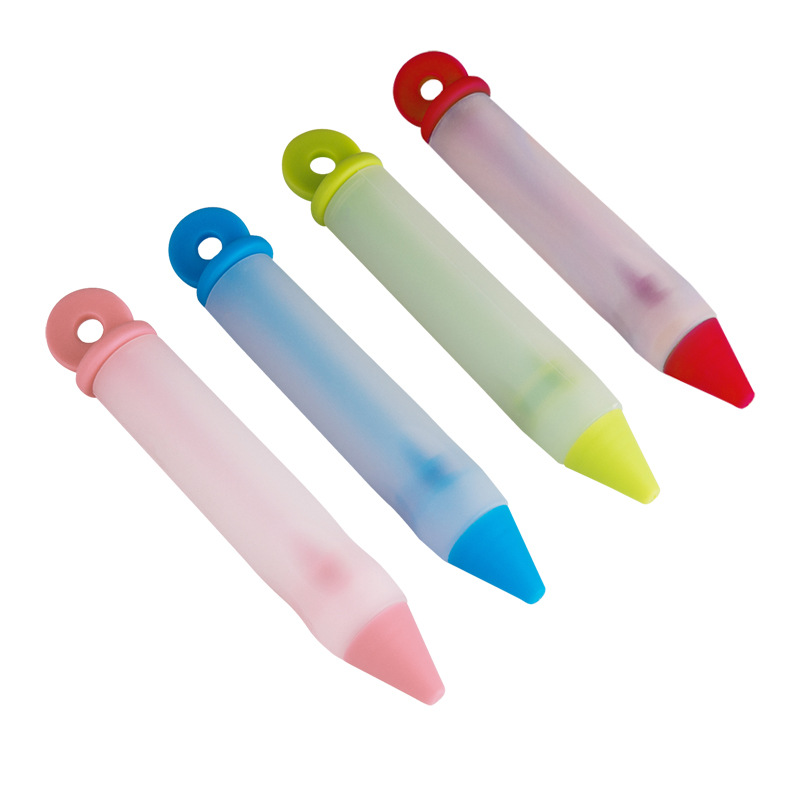 Two -head silicone decorative pen decorative mouth chocolate cream…