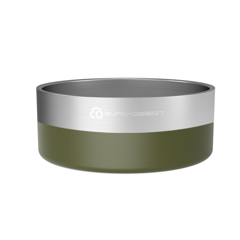 New 304 thickened stainless steel pet bowl for cats and dogs…