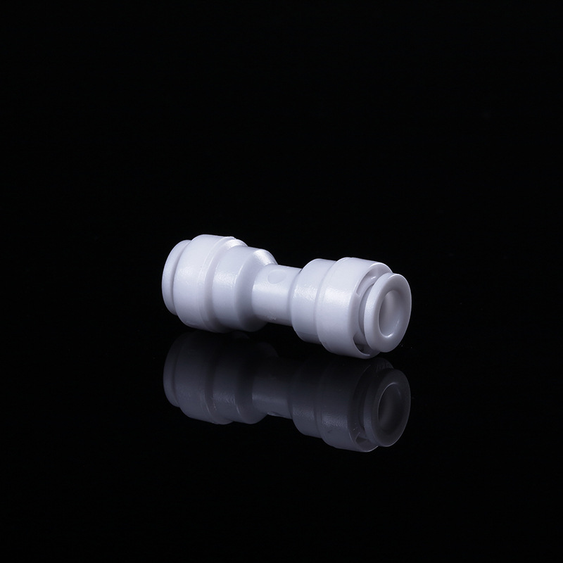 Accesorios de purificador de agua recta conector 2 puntos accesorios de purificador de agua de conexión rápida 2 puntos grifo accesorios de purificador de agua de tubería de agua PE