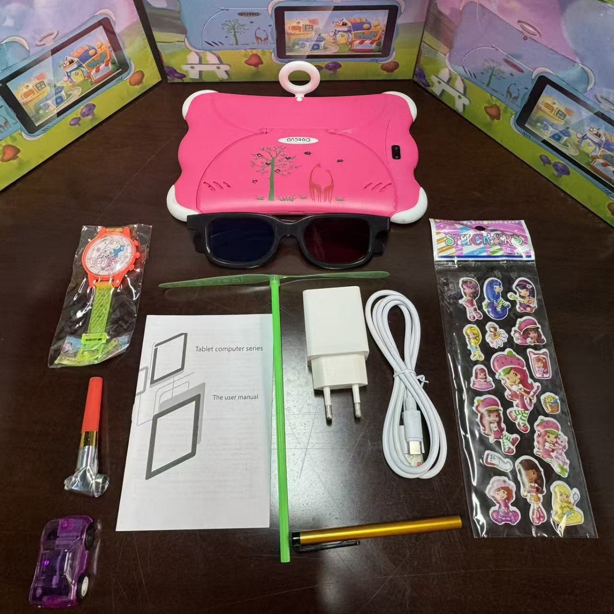 (Cross-border trading), (Wholesale), smart learning machine, tablet laptop, 7 inch 4
