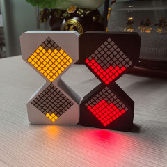 電子タイマー無線充電スタンドUSB充電プレゼントベッド3d砂時計飾り雰囲気LEDナイトライト