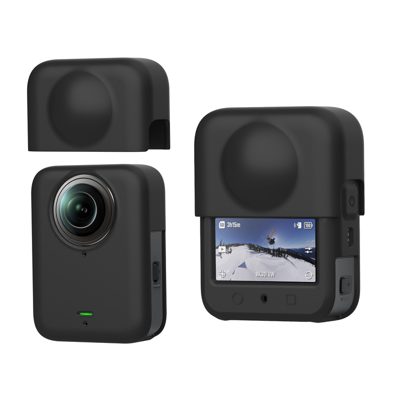 适用于大疆DJI OSMO 360全景相机机身套镜头套耐磨专用硅胶保护套|undefined