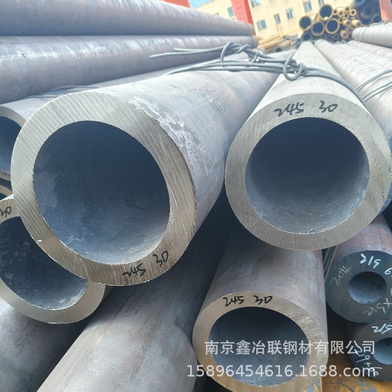 610*10大口径无缝钢管价格 Q345B无缝钢管生产厂家 厚壁钢管切割