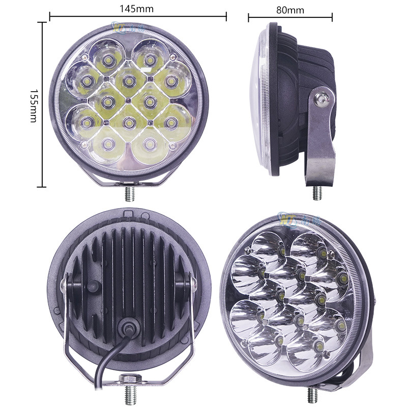 5 pulgadas ronda LED36W luz de trabajo luz del coche proyector off-road luz del vehículo motocicleta camión ligero Luz de inspección