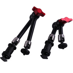 Photography accessories universal bracket 7-inch stainless steel magic hand multi-function mobile phone holder 11-inch magic hand holder