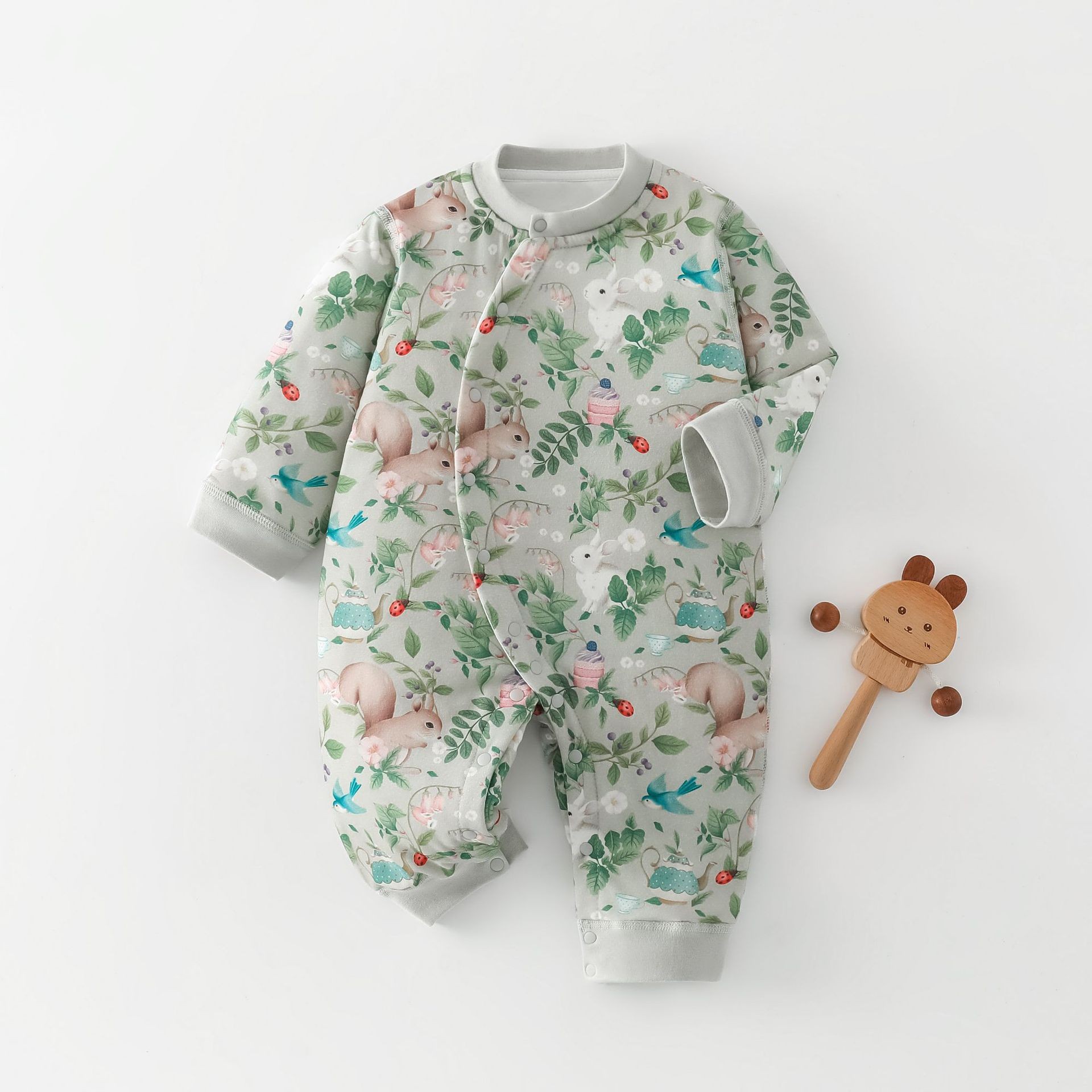 40g de bata sin hueso, bata de algodón, ropa de invierno para bebés, ropa de algodón para recién nacidos.