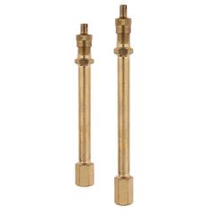 Car tire inflation brass extension rod metal air pump extension rod single-wheeled tire inflation rod