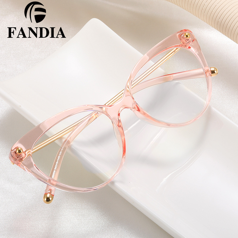 93308 nueva moda TR90 espejo plano anti-blue-ray comercio exterior spot street shooting montura gafas al por mayor