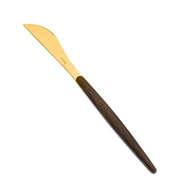 Edelstol Besteckset Mat Holzoptik Grëff 5-stéck_voghion.com