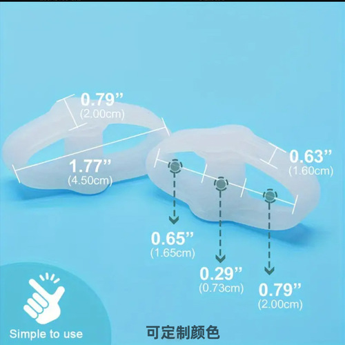 SEBS Corrective Toe Separator for Men and Women, Shoe-Wearable Toe Corrector, Wide Feet Separator for Wholesale