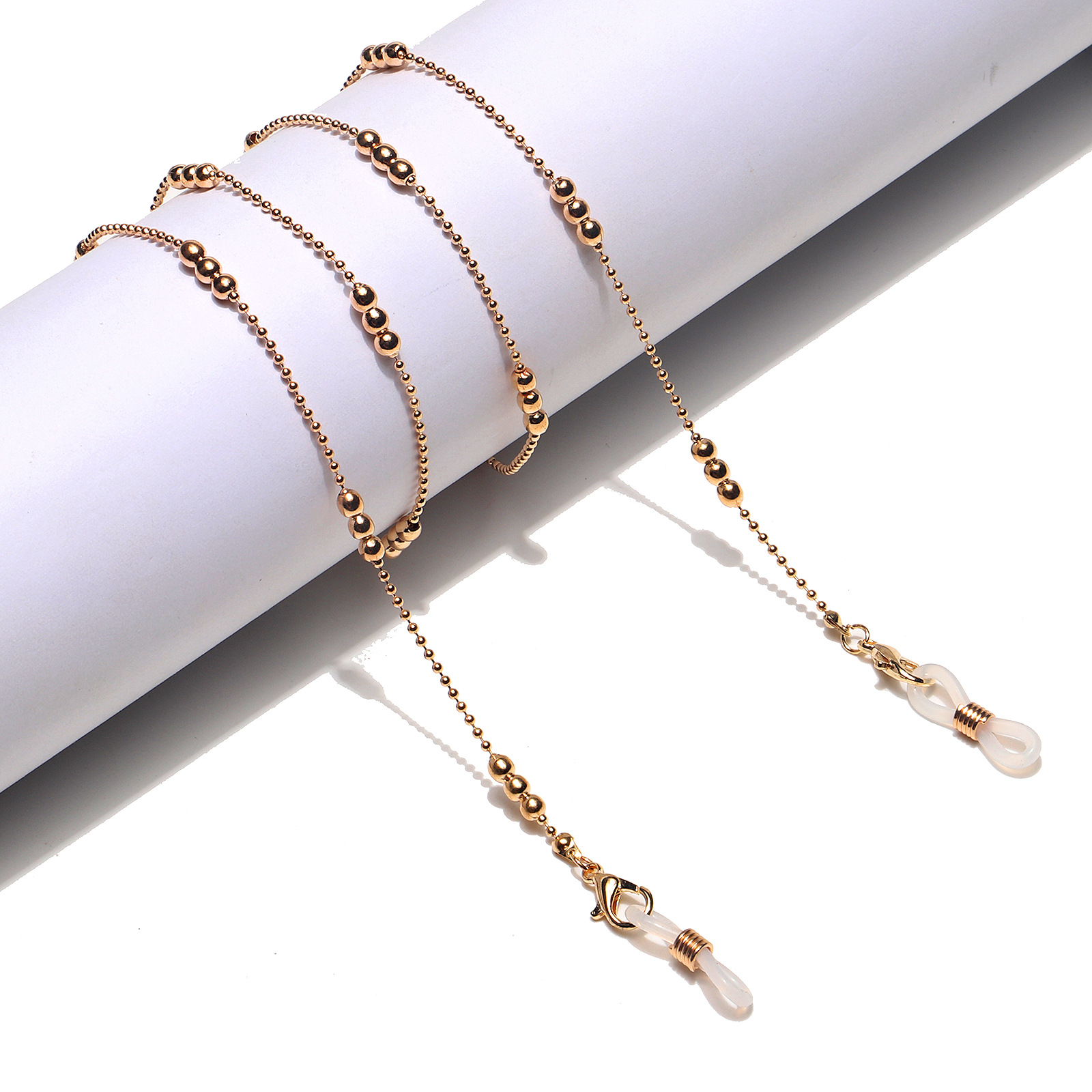 20g Weight Metal Material Fashion Simple Color Retention Golden Metal Glasses Chain 8