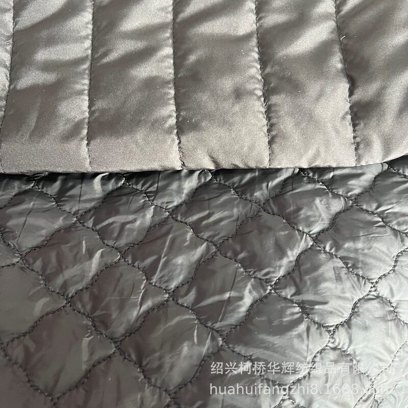 Quilted Quilted Jacket down Jacket Fabric 20D Nylon 300t Pongee Thickeneded Cotton Jacket