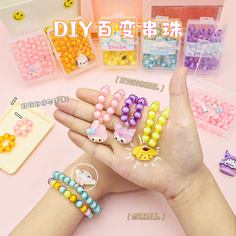 Children's beaded bracelet handmade