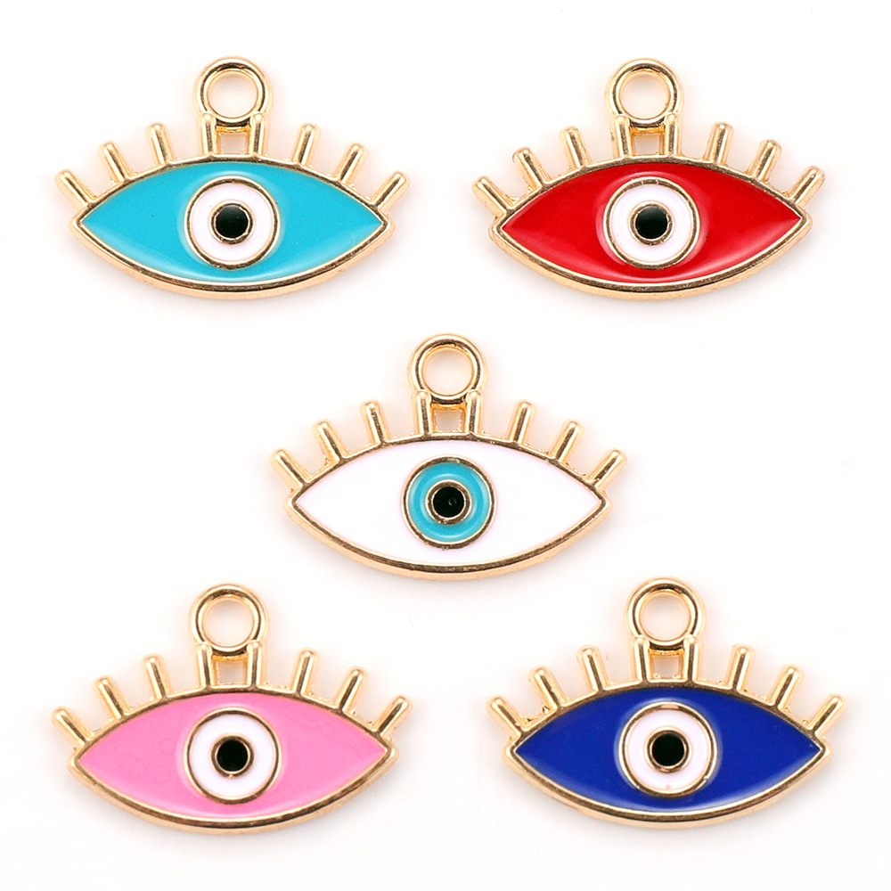 DIY Jewelry Accessories Classification 10 PCS/Package Quantity Alloy Material 10 PCS/Package Alloy Color Block Pendant