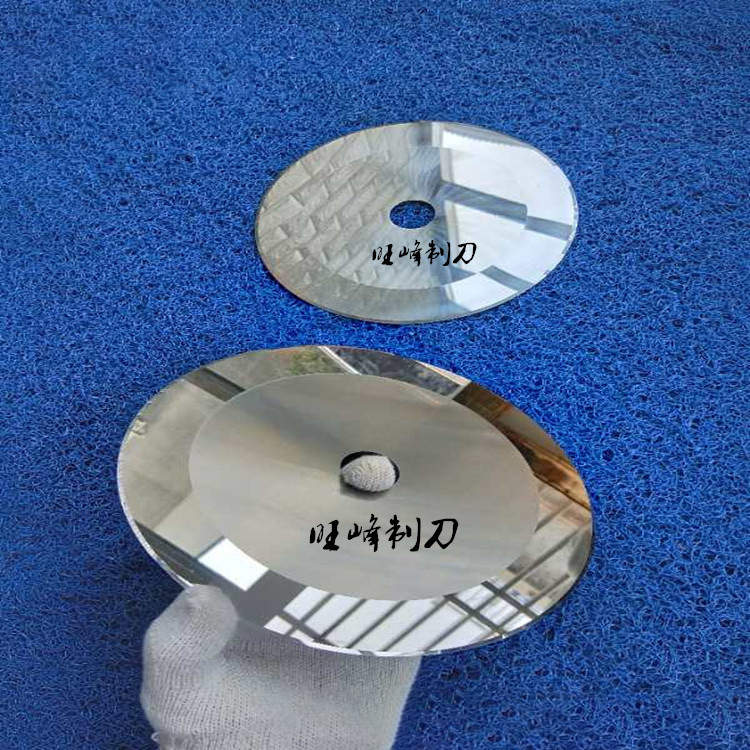 生产自动切台圆刀片   胶带分条钨钢圆刀   双轴切卷圆刀片
