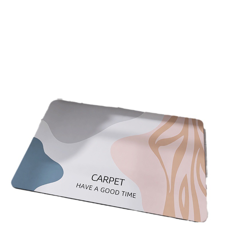 Alfombra de piso de barro de diatomeas alfombra doméstica baño absorbente alfombra de piso antideslizante de secado rápido alfombra resistente a las manchas alfombra para el hogar