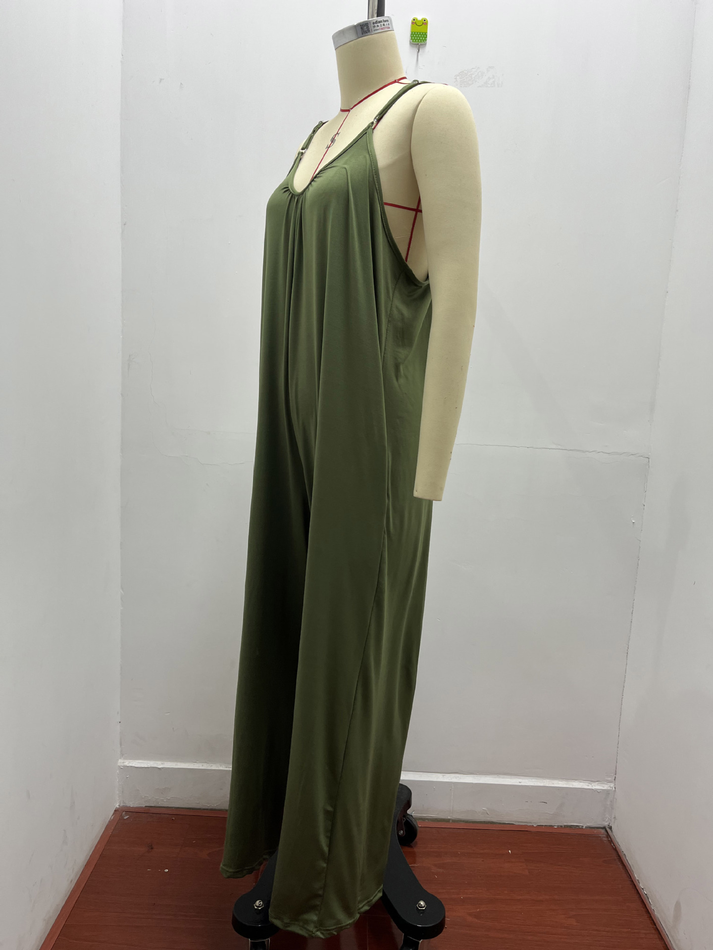 280g Weight Sleeveless Sleeve Length Full Length Pants Length Cotton Blend, Polyester Fabric Type Mid Waist Waist Line Jumpsuits Pants Type Bodysuits Tops Type Holiday, Daily Occasion Loose Fit Type Solid Color Pattern Summer, Spring Season Women's Gender Casual Style Women's Holiday Daily Bodysuits Casual Solid Color Full Length Jumpsuits 9