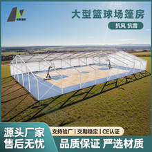 铝合金活动赛事体育篷房户外篮球场俱乐部大棚 PVC膜布经久耐用